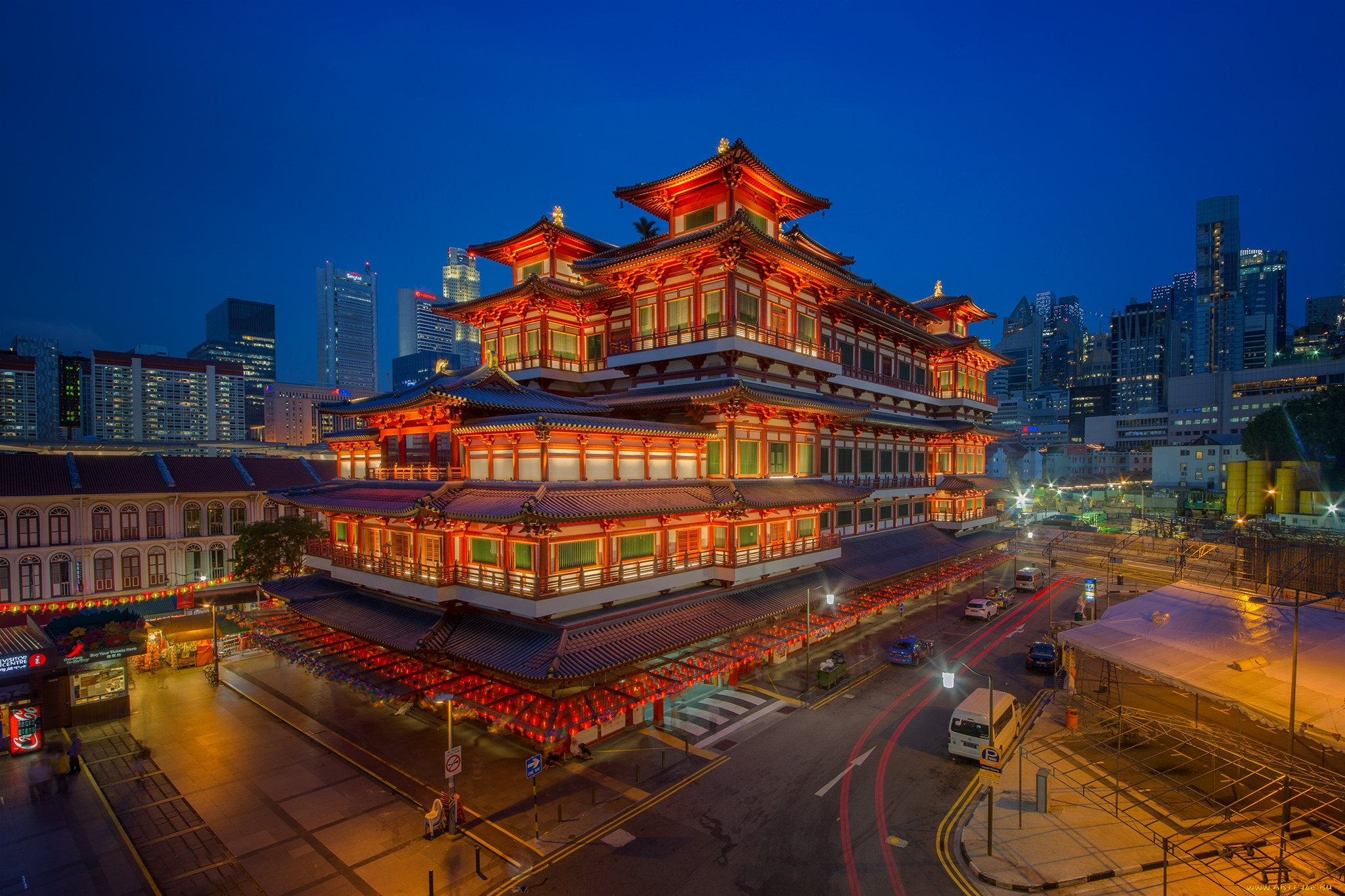 buddha tooth relic temple,  chinatown, , -    , 